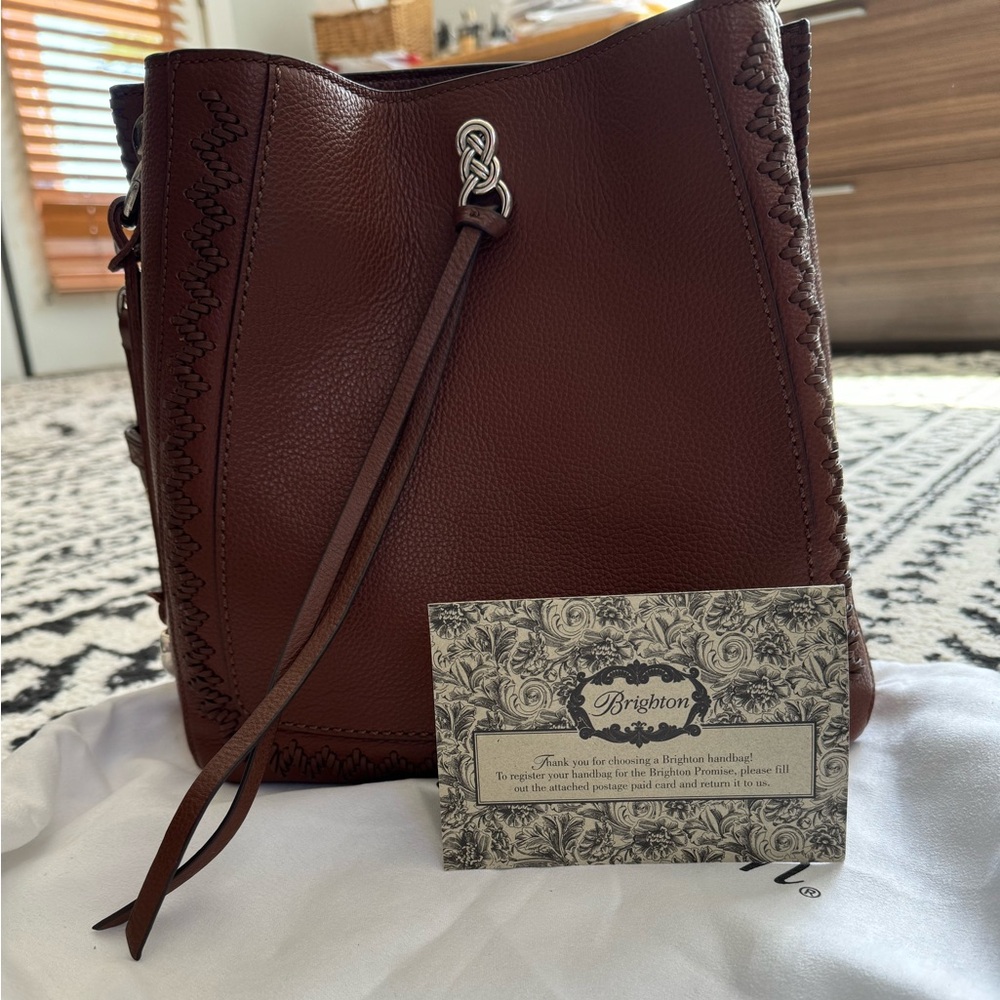 NWT Brighton leather hand bag